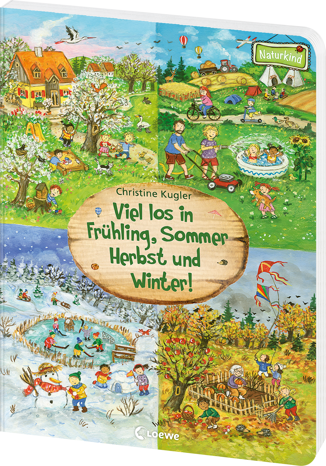 Viel los in Frühling, Sommer, Herbst und Winter!  9783743201149