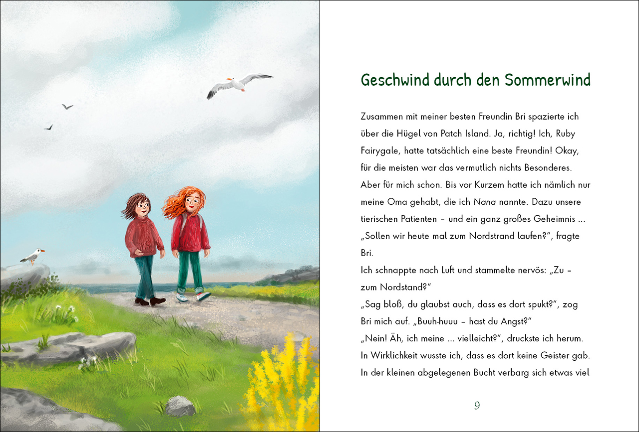 Ruby Fairygale und das Geheimnis aus der Feenwelt (Erstlese-Reihe, Band 2) 9783743211124_1