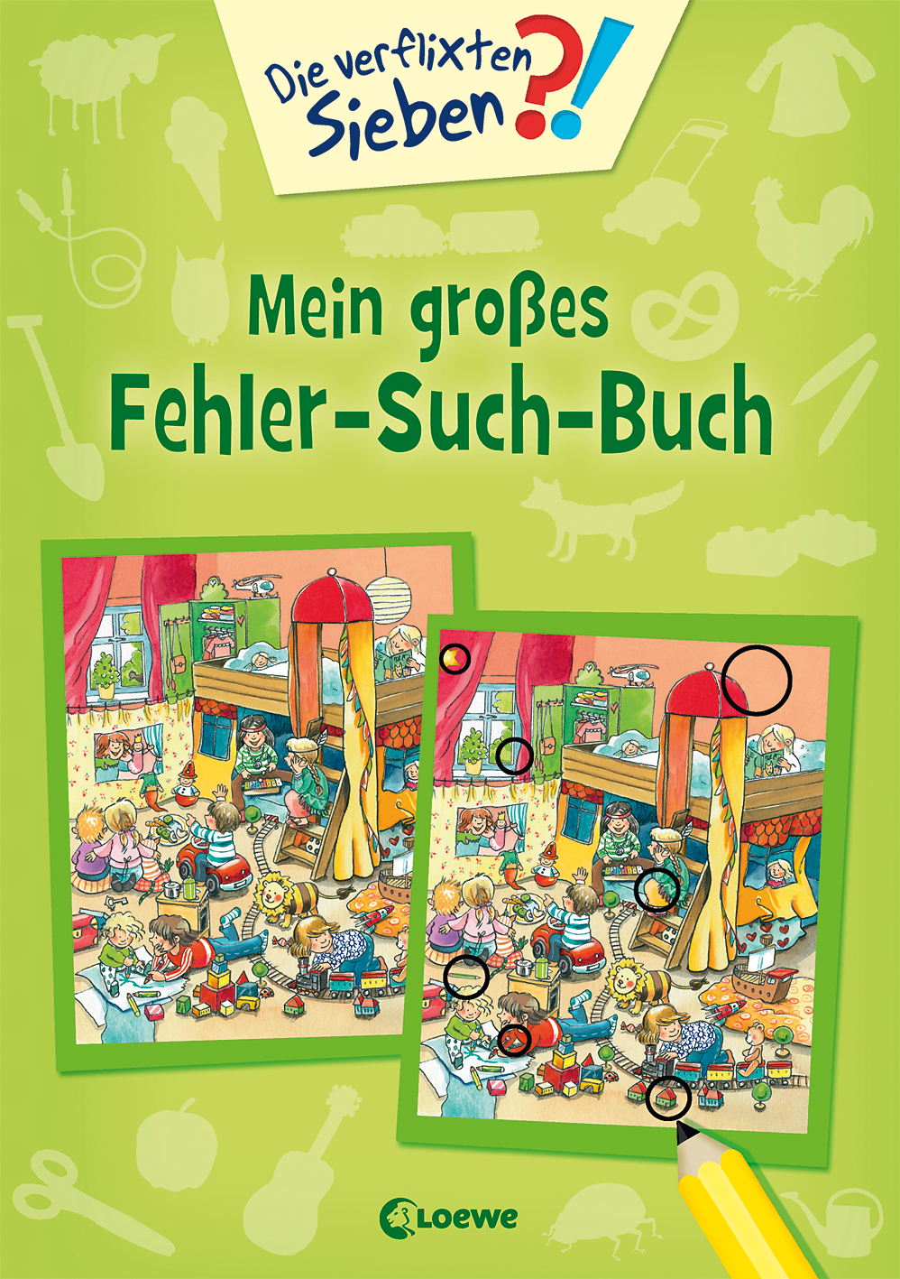 Die verflixten Sieben - Mein großes Fehler-Such-Buch 9783785573068