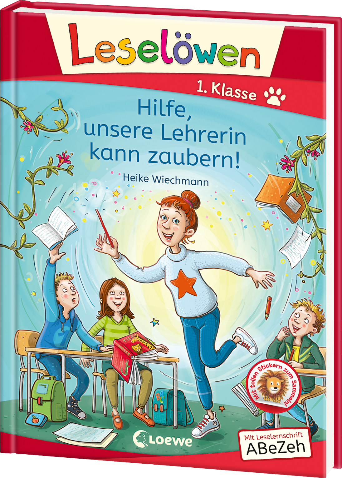 Leselöwen 1. Klasse - Hilfe, unsere Lehrerin kann zaubern! 9783743211070