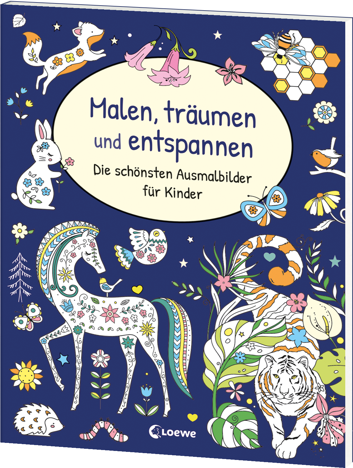 Malen, träumen und entspannen - Die schönsten Ausmalbilder für Kinder 9783743216945
