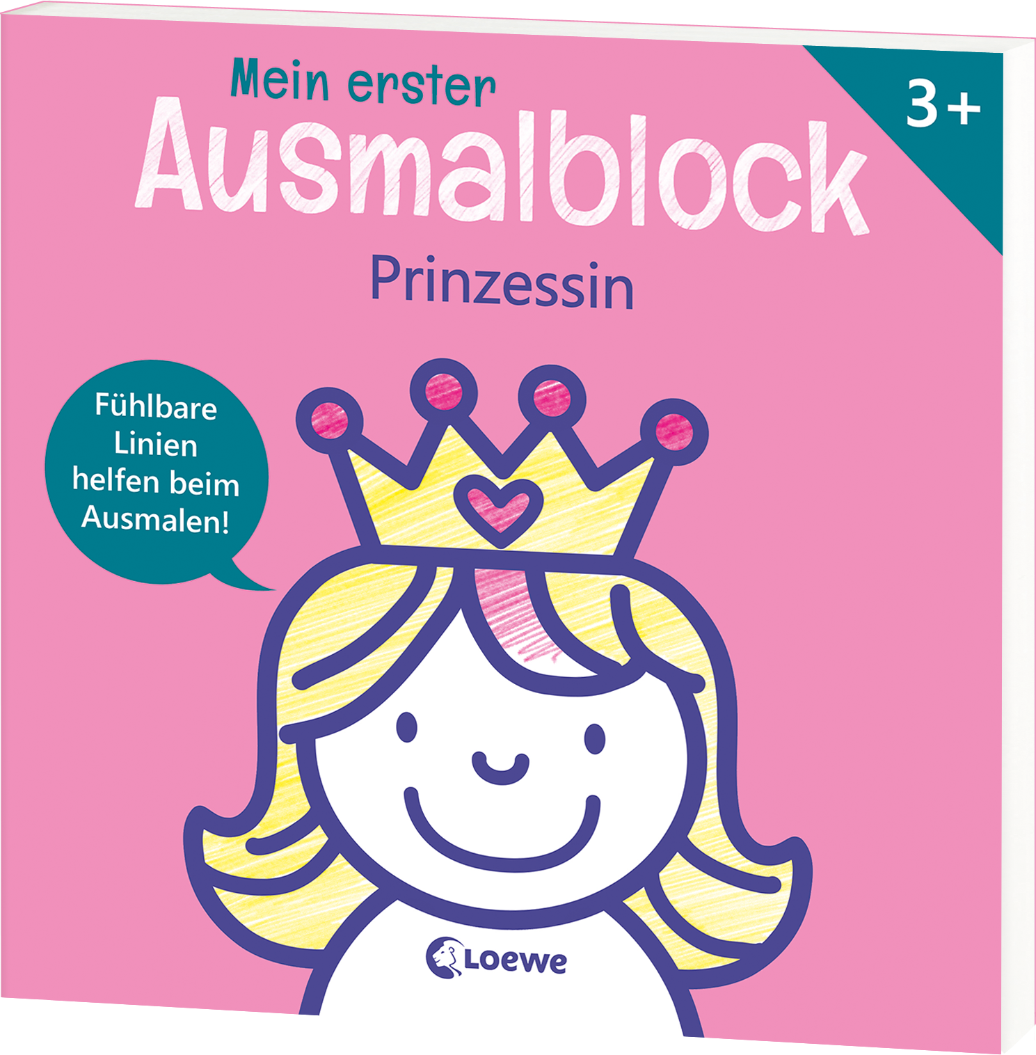 Mein erster Ausmalblock - Prinzessin 9783743212619