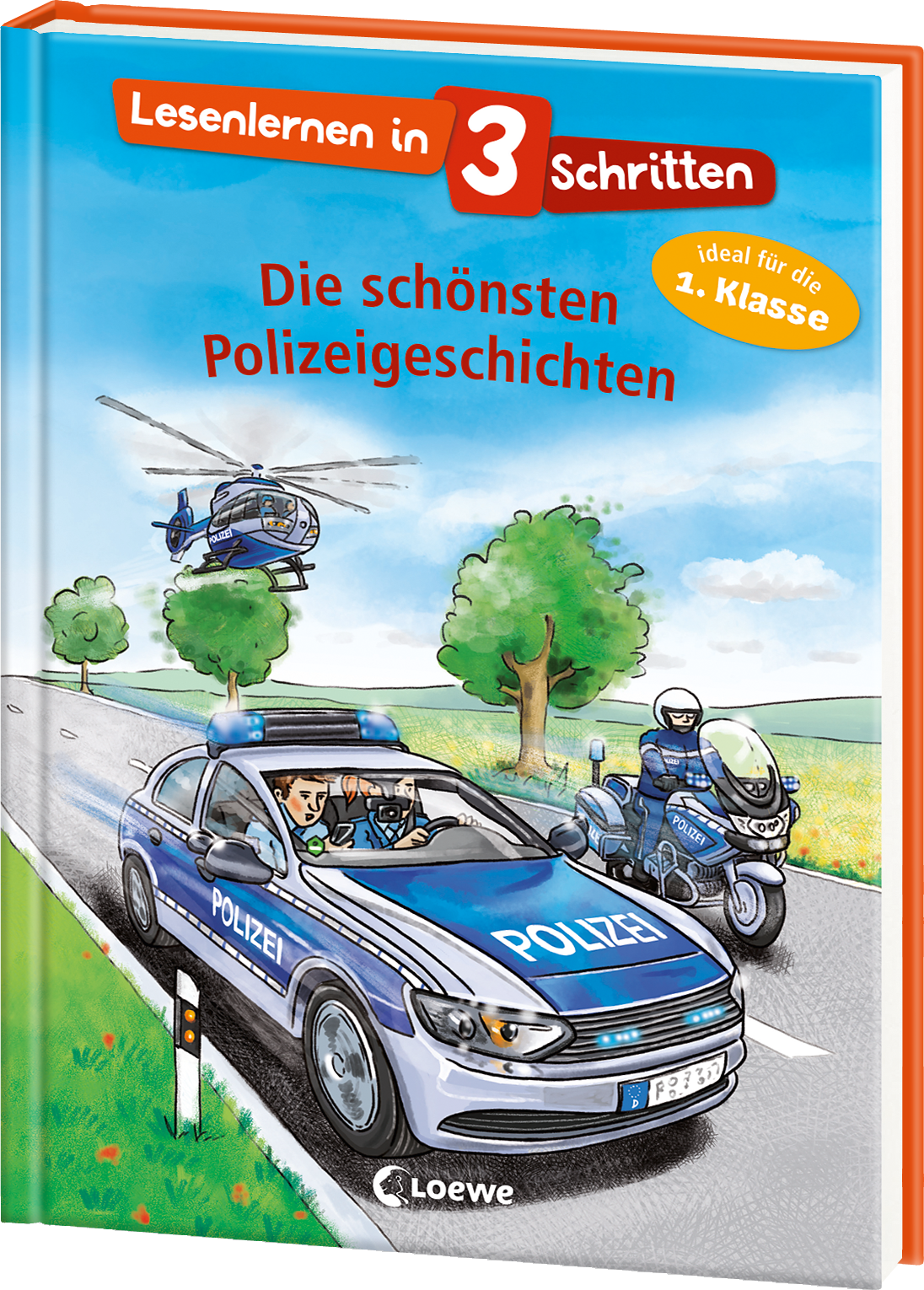 Lesenlernen in 3 Schritten - Die schönsten Polizeigeschichten 9783743204485