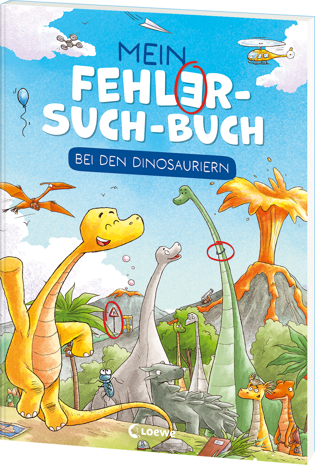 Mein Fehler-Such-Buch - Bei den Dinosauriern 9783743216778