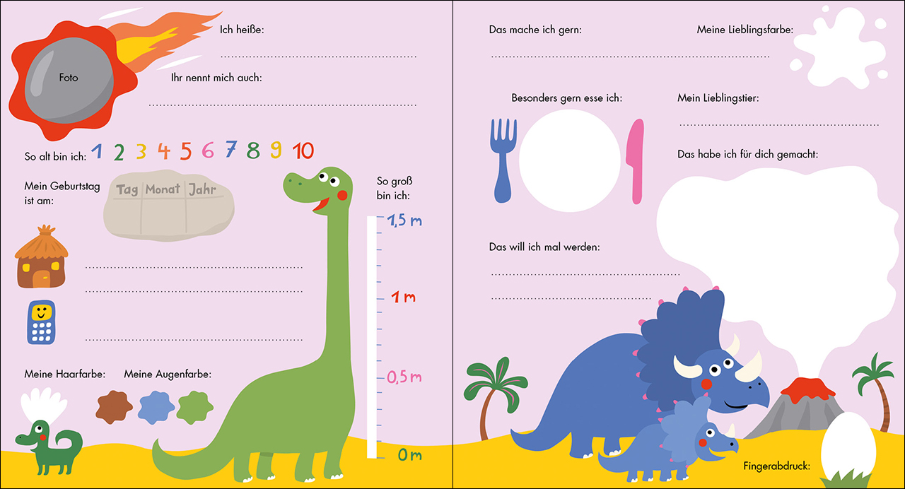 Meine allerersten Freunde (Dinos) 9783743214811_3 Meine allerersten Freunde (Dinos) 9783743214811_3