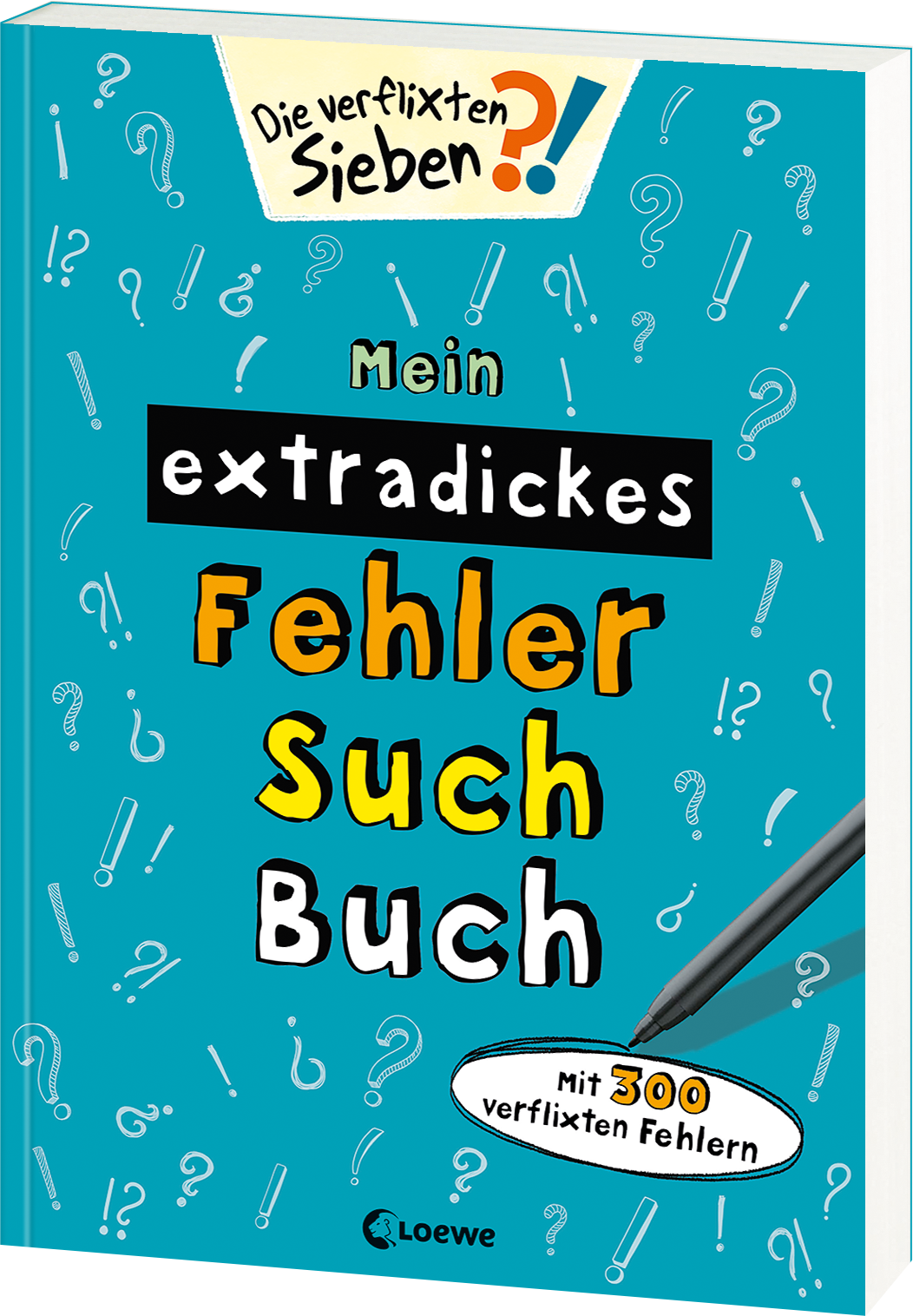 Mein extradickes Fehler-Such-Buch (petrol) 9783743206052