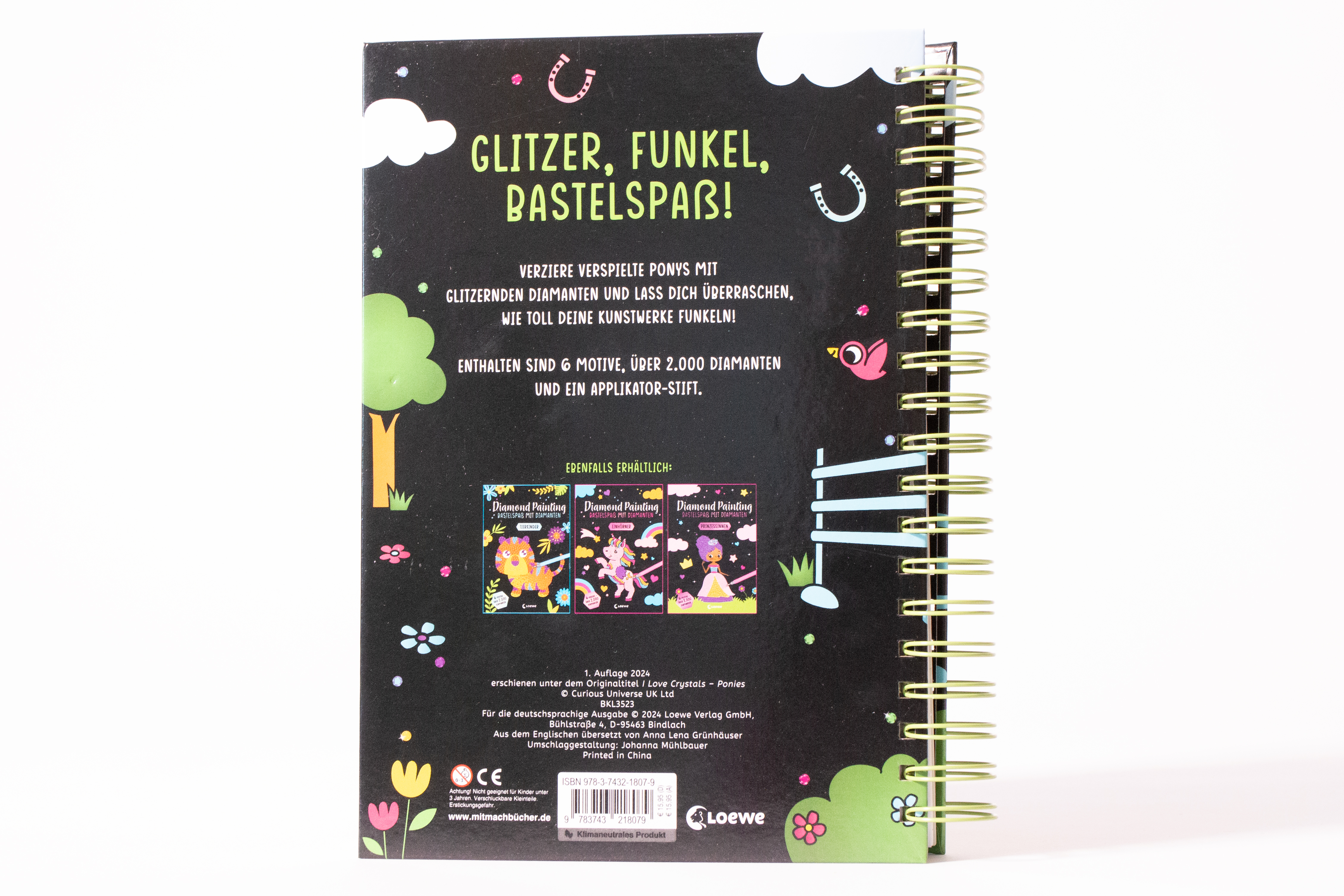 Diamond Painting - Bastelspaß mit Diamanten - Ponys 9783743218079_2 Diamond Painting - Bastelspaß mit Diamanten - Ponys 9783743218079_2