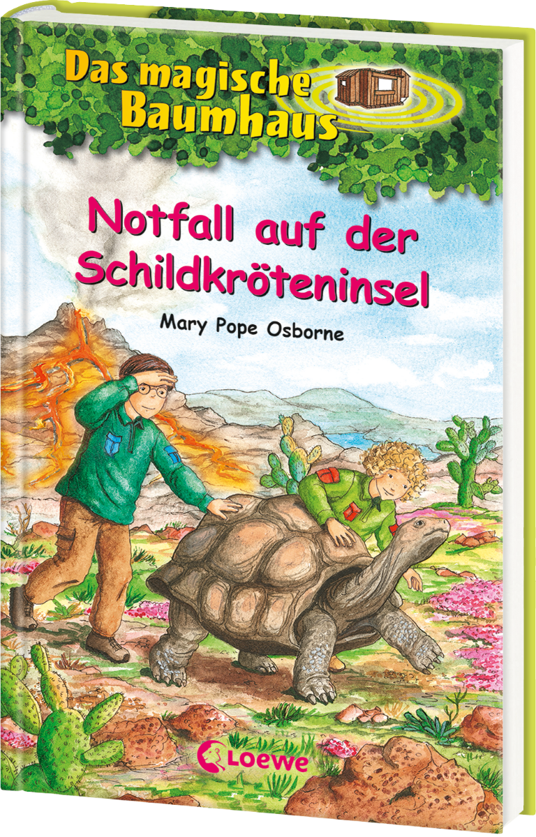 Buchcover von Notfall auf der Schildkröteninsel der Reihe Das magische Baumhaus; Linkziel: Das magische Baumhaus