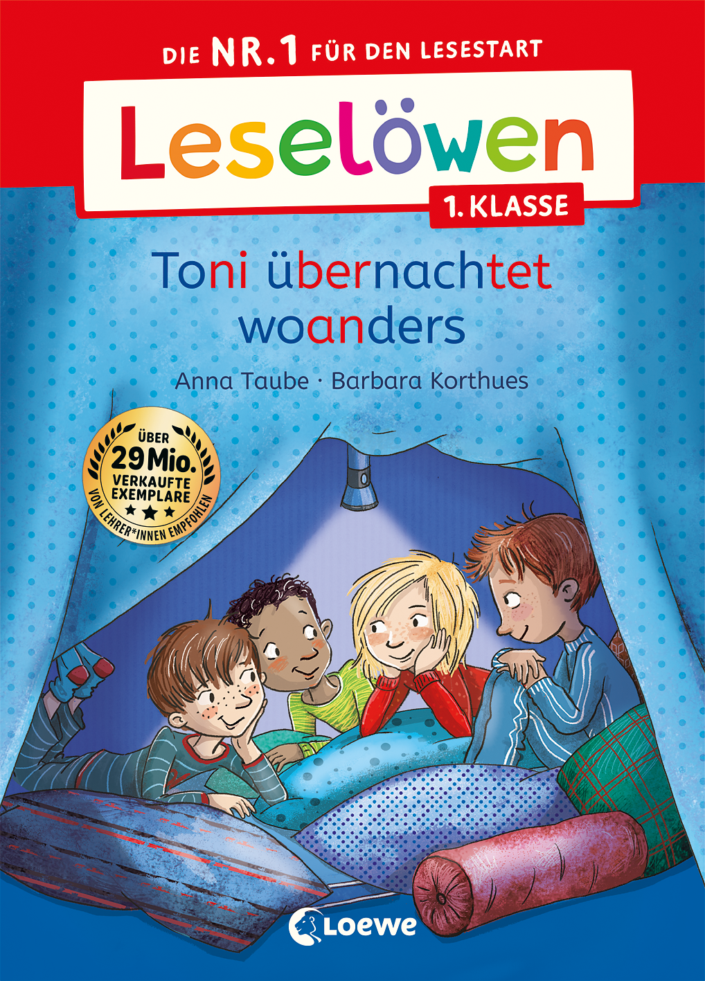 Leselöwen 1. Klasse - Toni übernachtet woanders 9783732024735