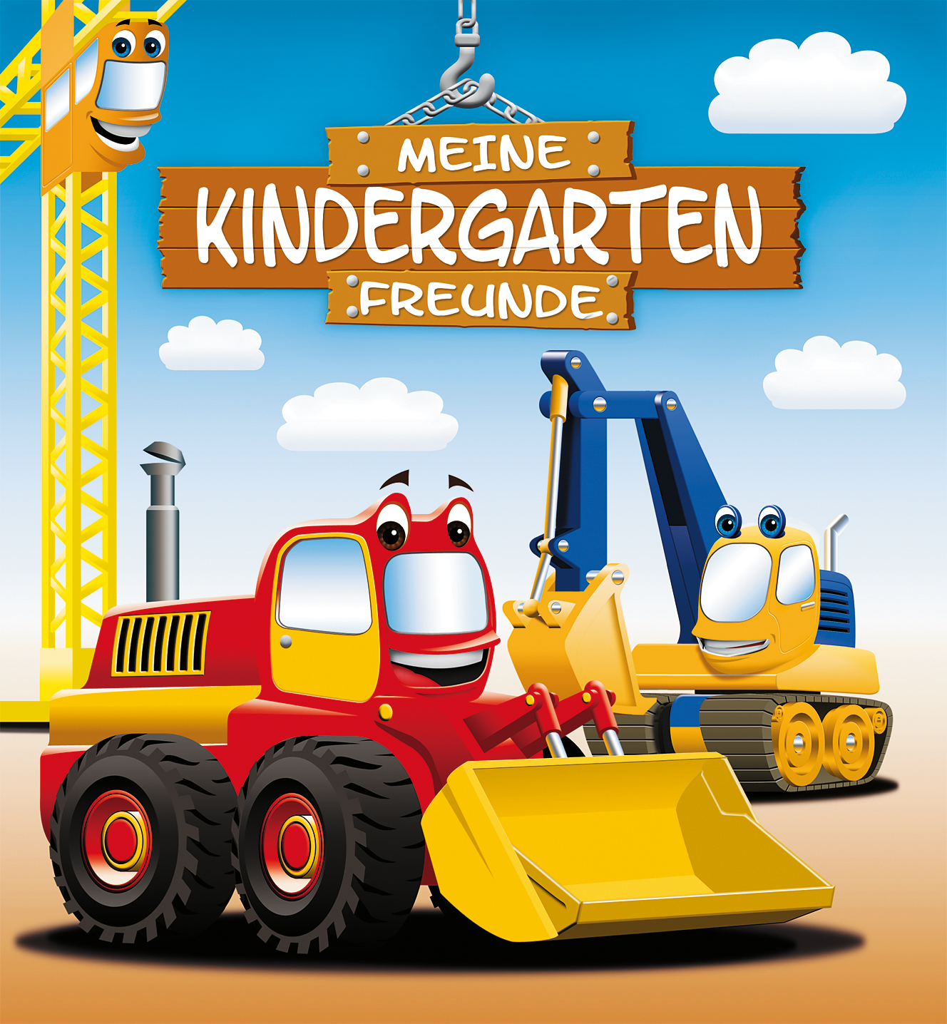 Meine Kindergarten-Freunde (Bagger) 9783785574904