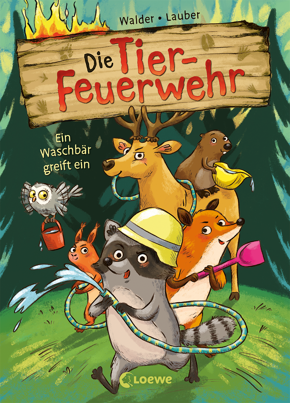 Die Tier-Feuerwehr (Band 1) - Ein Waschbär greift ein 9783732024506