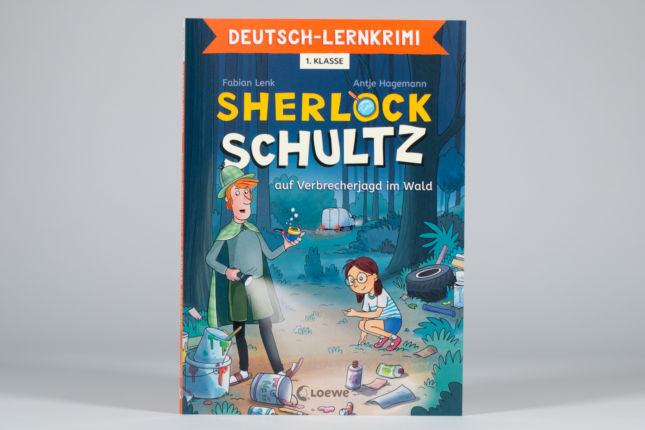 Deutsch-Lernkrimi - Sherlock Schultz auf Verbrecherjagd im Wald 9783743217058_1