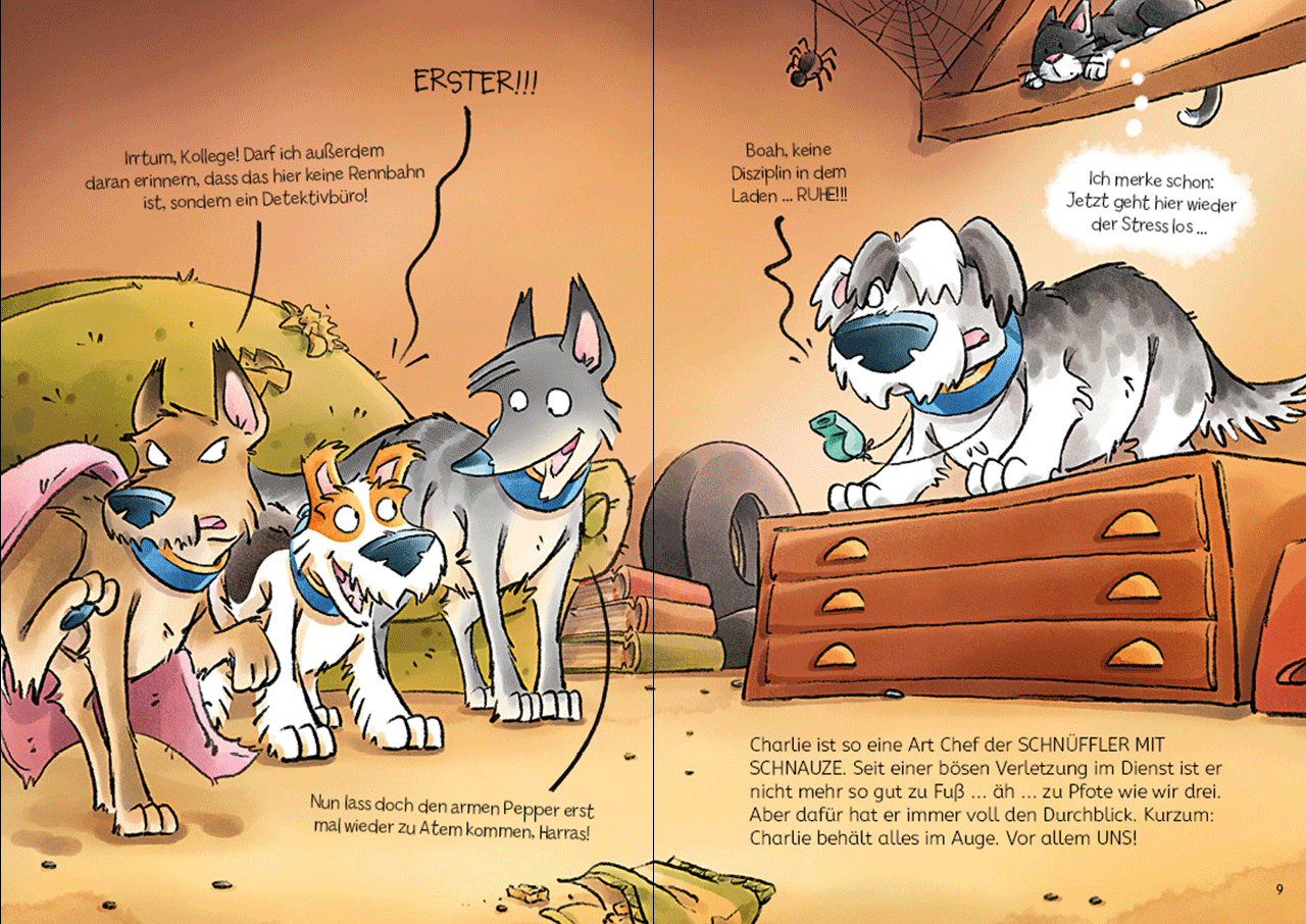 Kommissar Pfote ermittelt (Band 2) - Der voll gemeine Halsband-Klau 9783743221765_12
