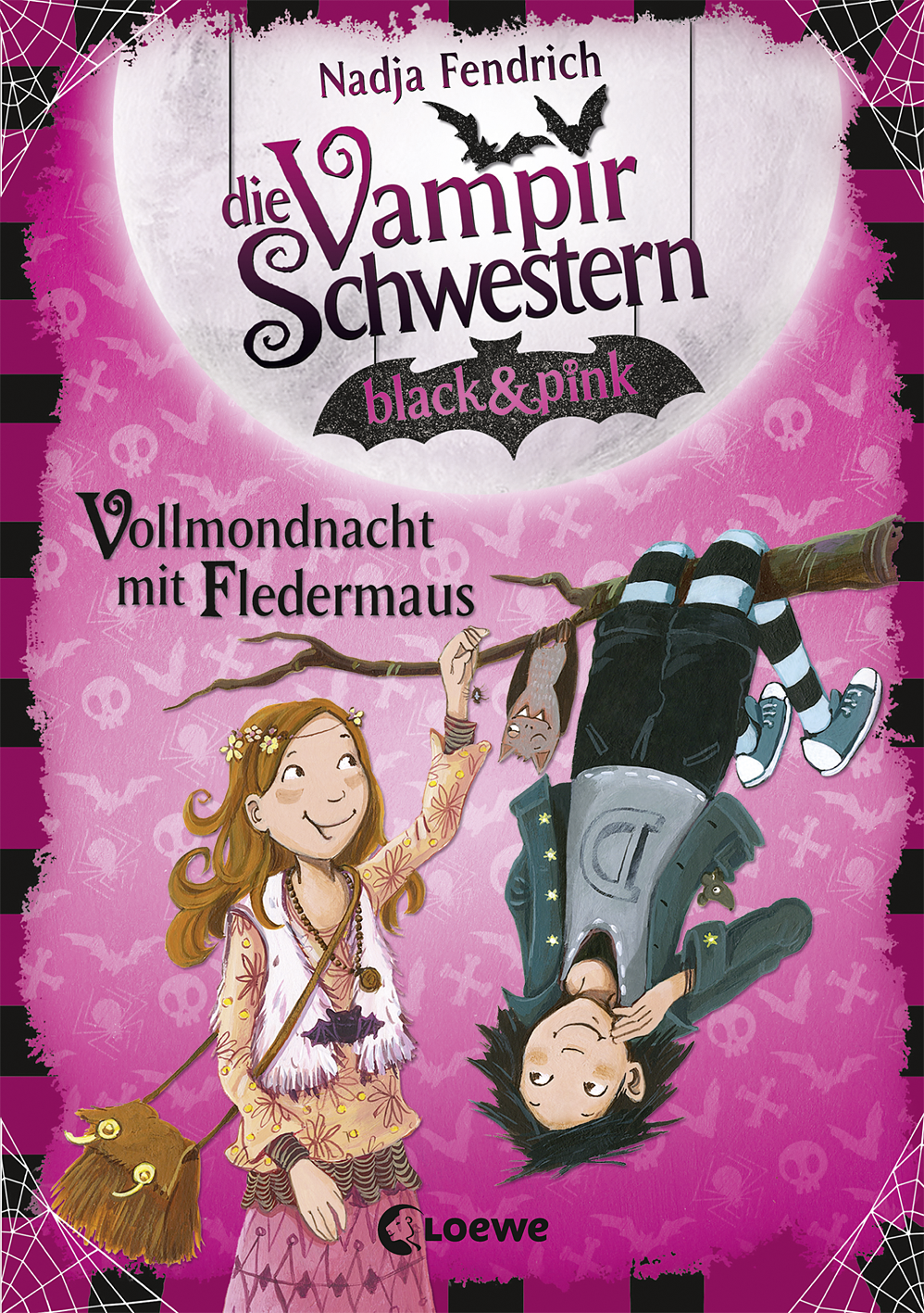 Die Vampirschwestern black & pink (Band 2) - Vollmondnacht mit Fledermaus 9783732011766