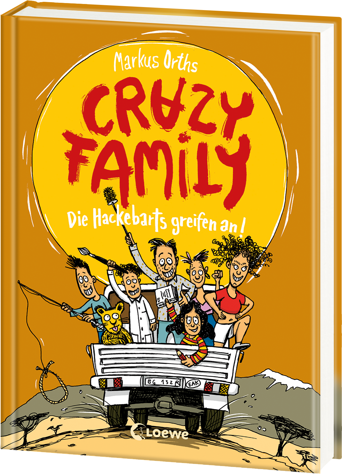 Crazy Family (Band 3) - Die Hackebarts greifen an! 9783743218802