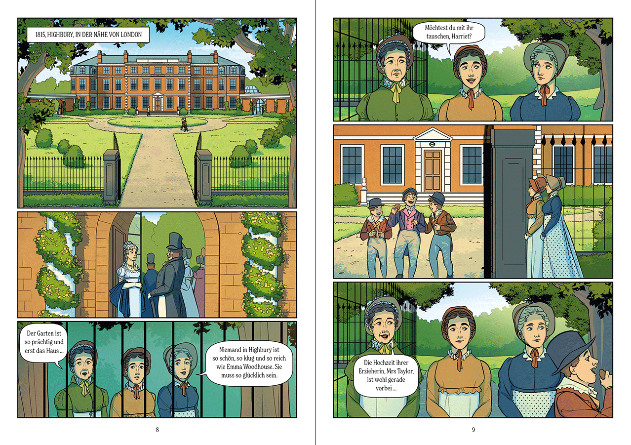Emma - Die Graphic Novel nach Jane Austen 9783743217270_10
