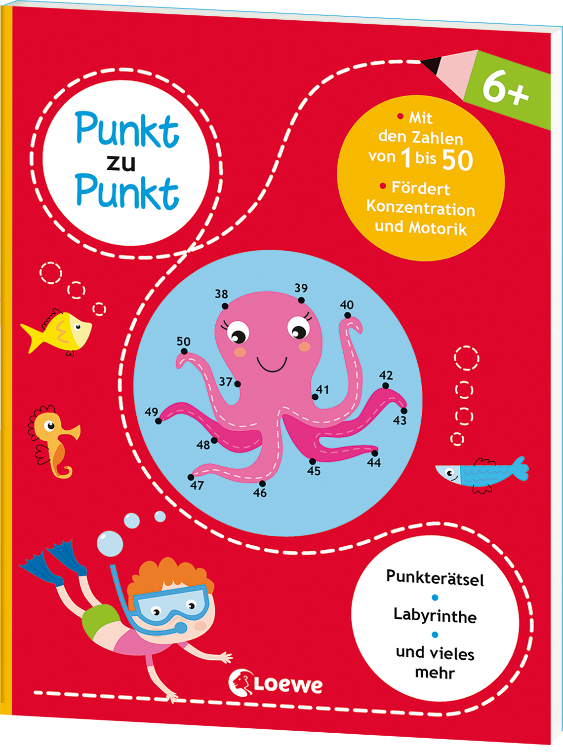 Punkt zu Punkt - Mit den Zahlen von 1 bis 50 9783743202627