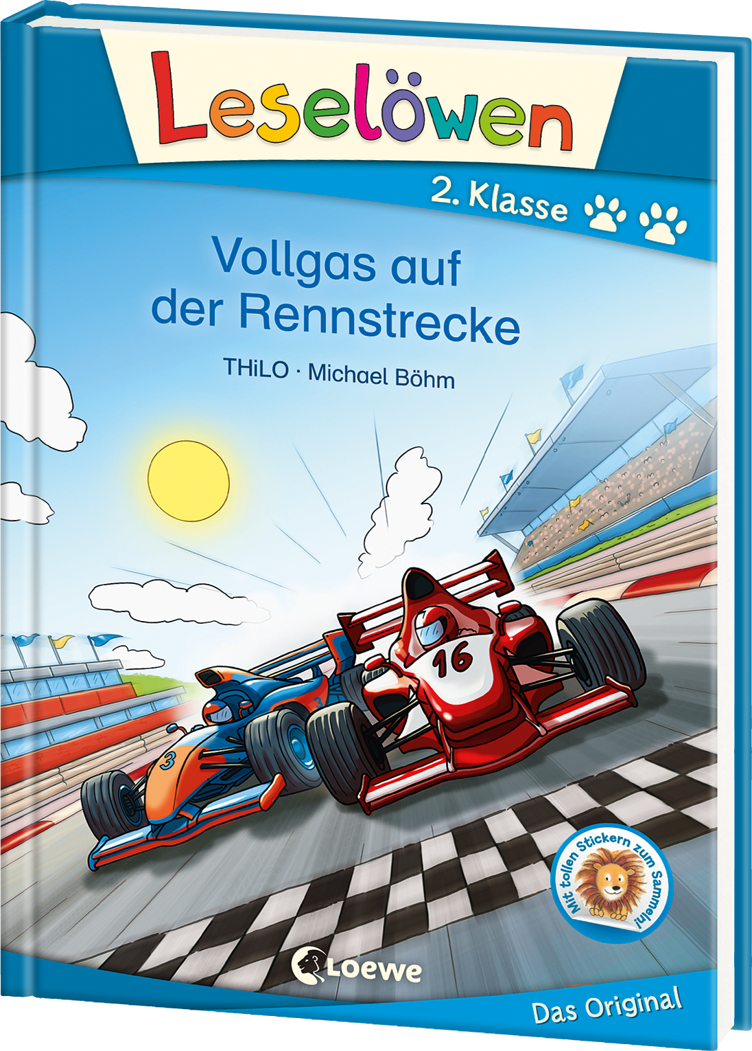 Leselöwen 2. Klasse - Vollgas auf der Rennstrecke 9783743203006