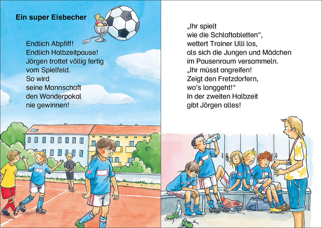 Leselöwen - Das Original - 7-Minuten-Geschichten zum Lesenlernen - Fußball, Tore, Meisterträume 9783743212954_4
