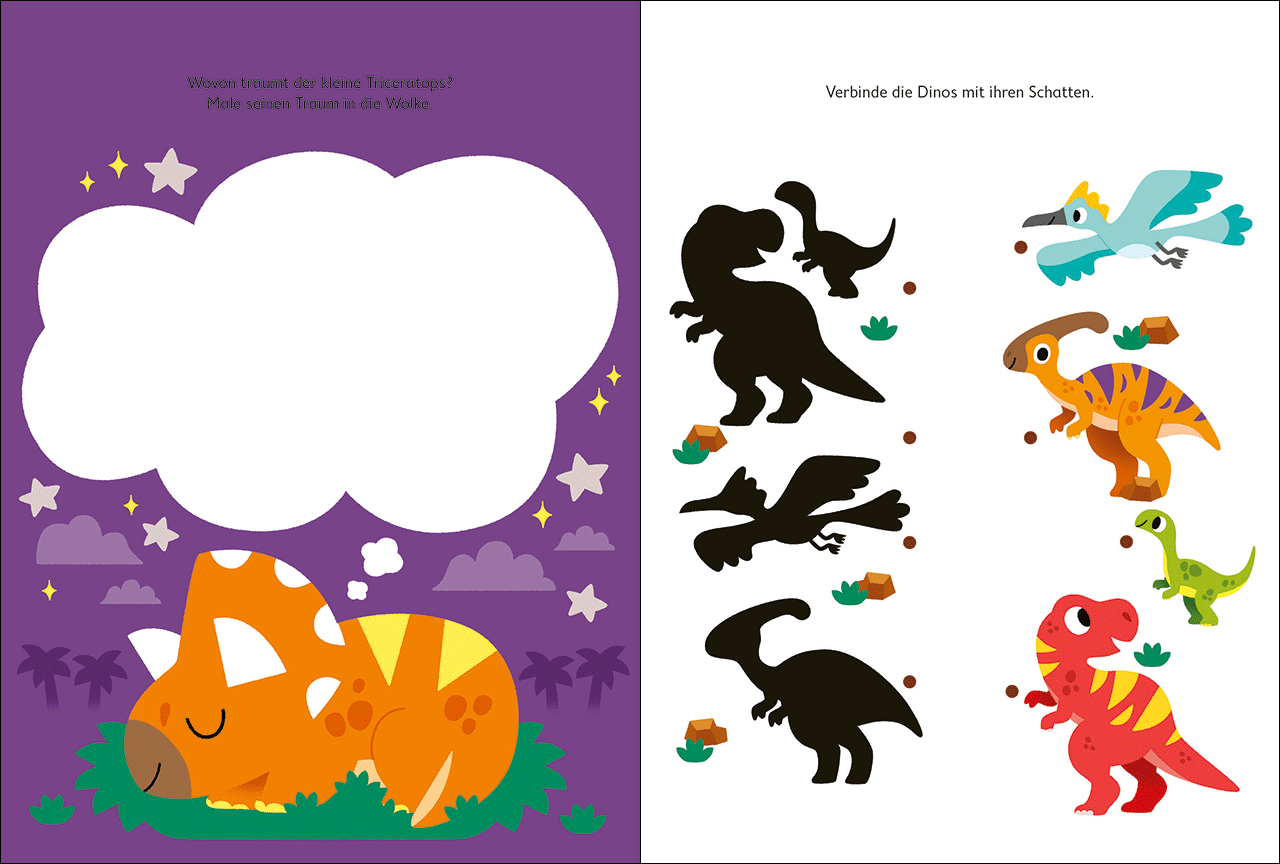 Metallic-Stickerspaß - Dinos 9783743223677_11