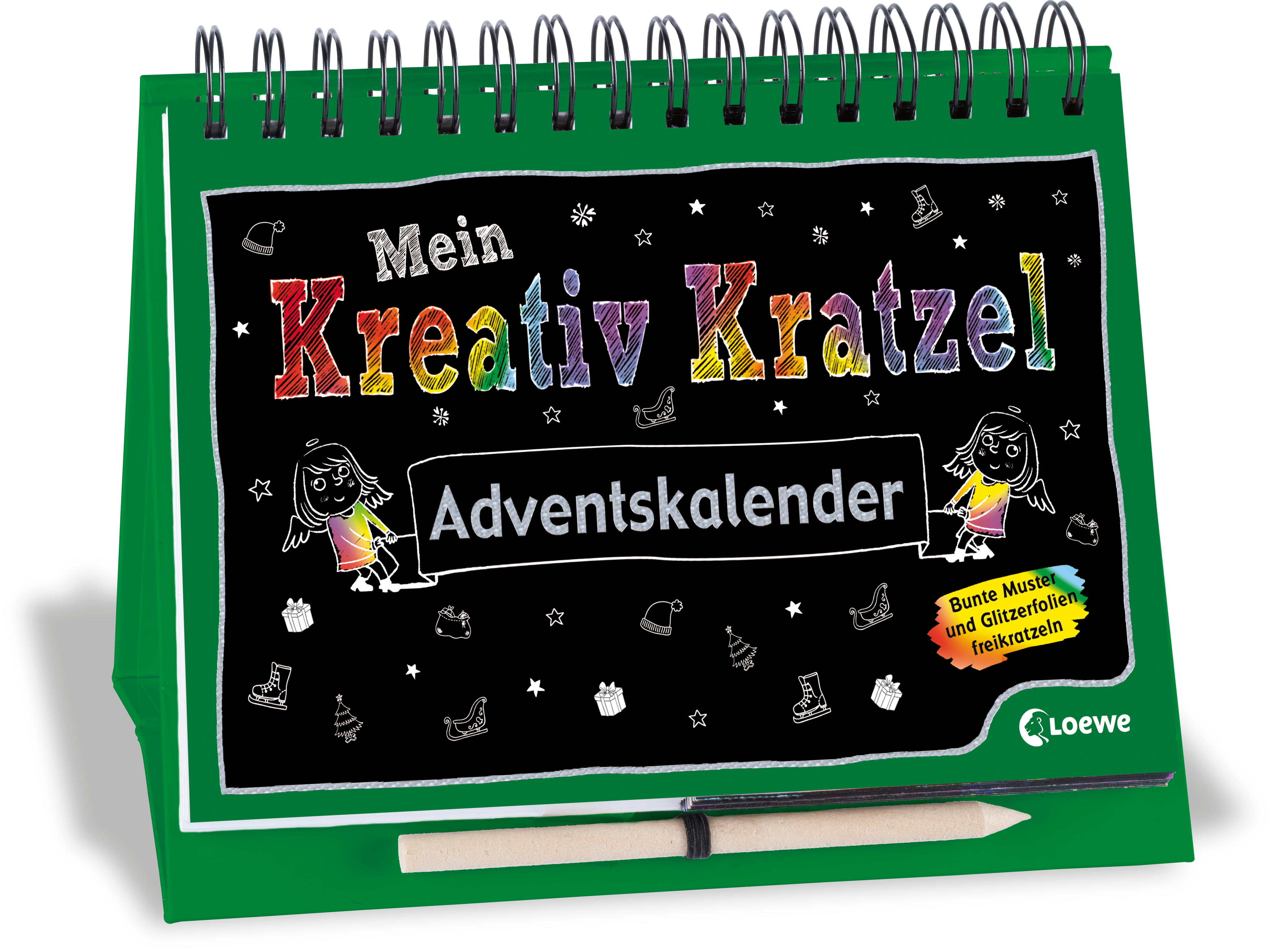 Creative Scratching: Advent Calender 9783743203174