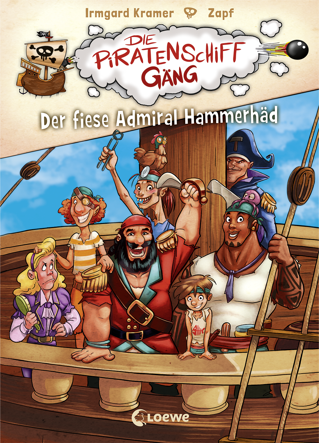 Die Piratenschiffgäng 1 - Der fiese Admiral Hammerhäd 9783732006274