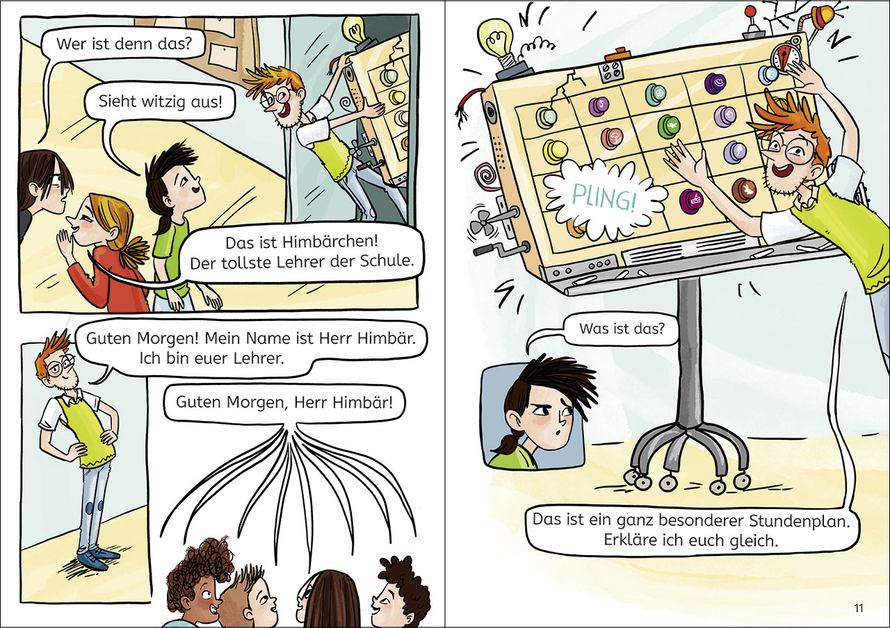 Leselöwen Comics 1. Klasse - Der magische Stundenplan 9783743218529_06