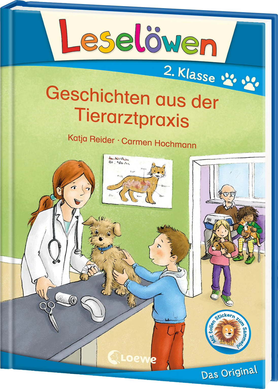 Leselöwen 2. Klasse - Geschichten aus der Tierarztpraxis  9783743208728