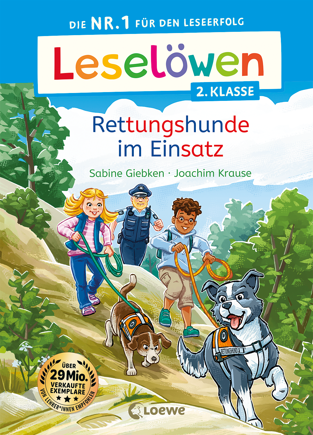 Leselöwen 2. Klasse - Rettungshunde im Einsatz 9783732023448