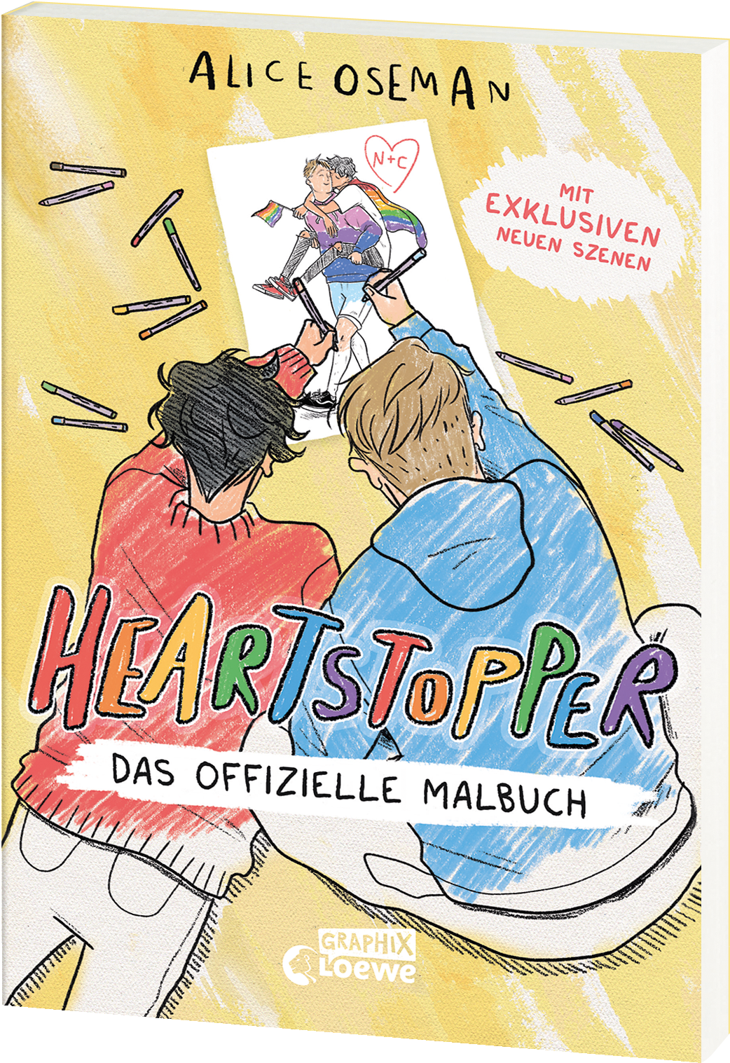 Heartstopper - Das offizielle Malbuch  9783743215979
