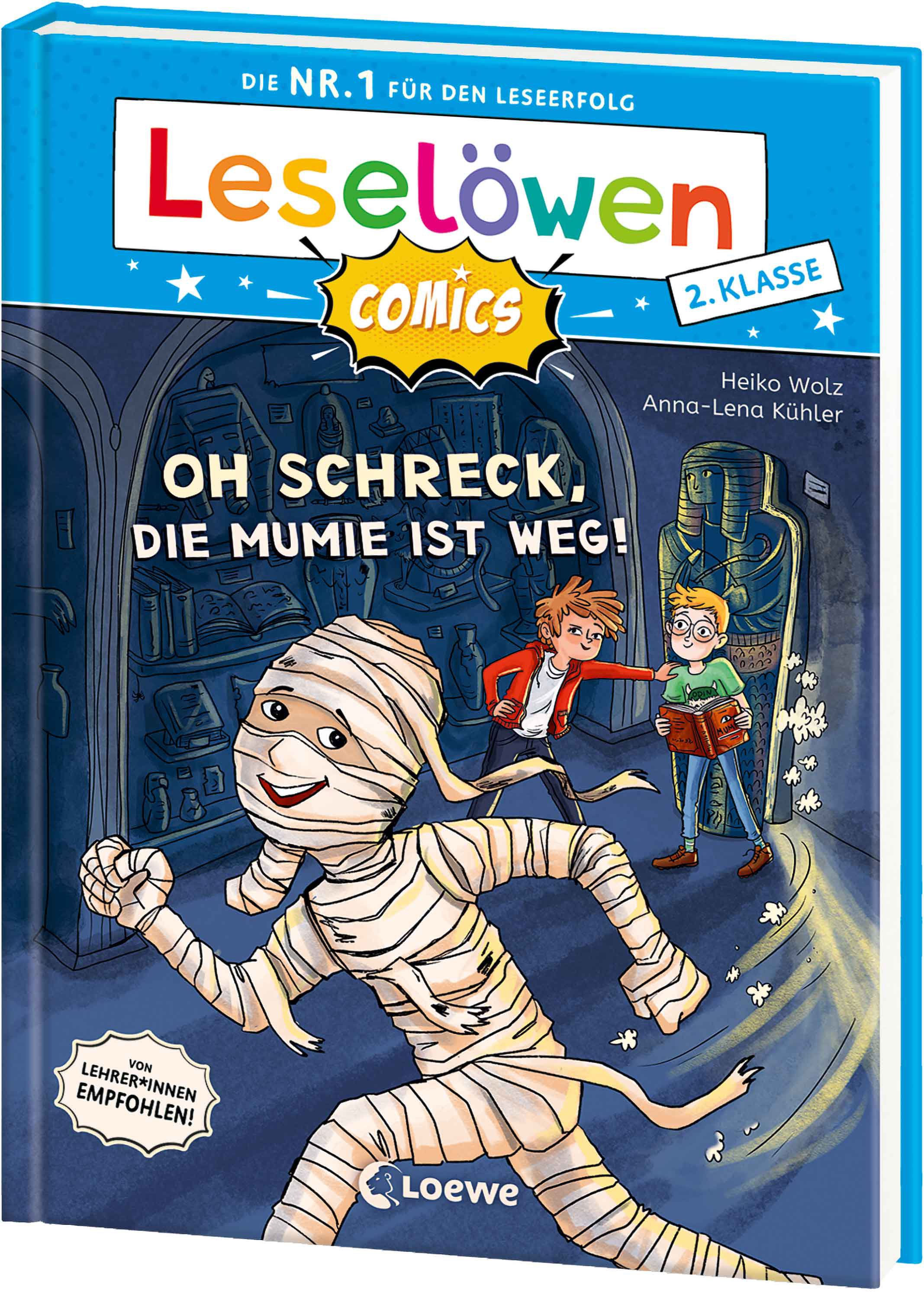 Leselöwen Comics 2. Klasse - Oh Schreck, die Mumie ist weg! 9783743218161