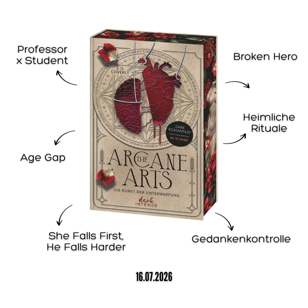 dark intense; Cover Reveal The Arcane Arts mit Tropes; Linkziel: Titeldetailseite