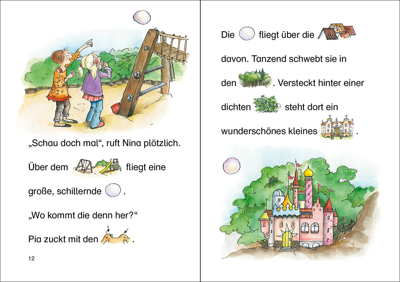Lesenlernen in 3 Schritten - Die schönsten Feengeschichten 9783743216167_2