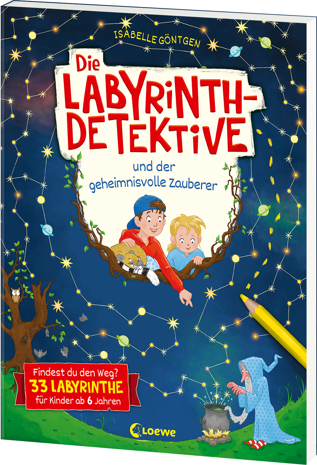 Labyrinth Detectives and the Mysterious Wizard (Vol. 2) 9783743206243