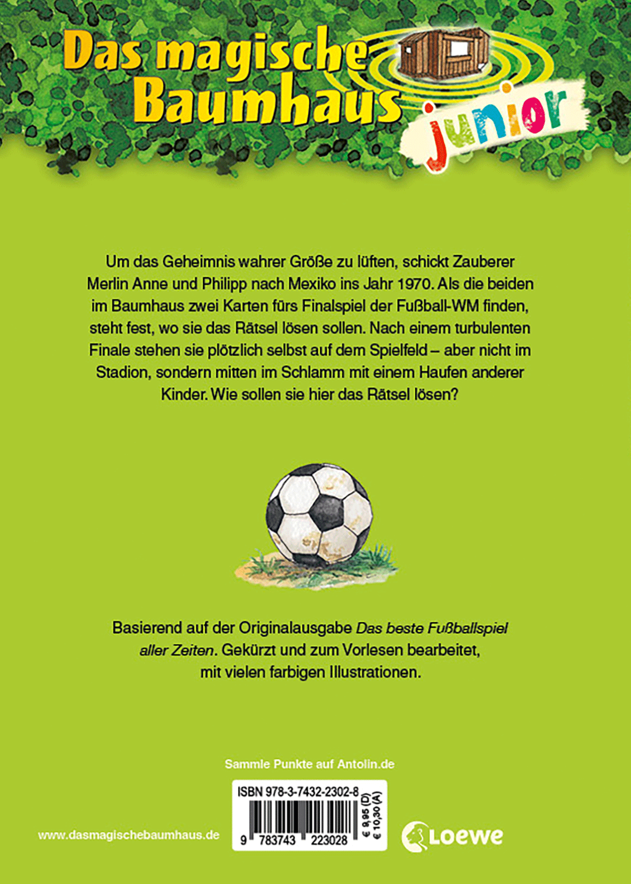 Das magische Baumhaus junior (Band 43) - Das Fußballspiel des Jahrhunderts 9783743223028_01