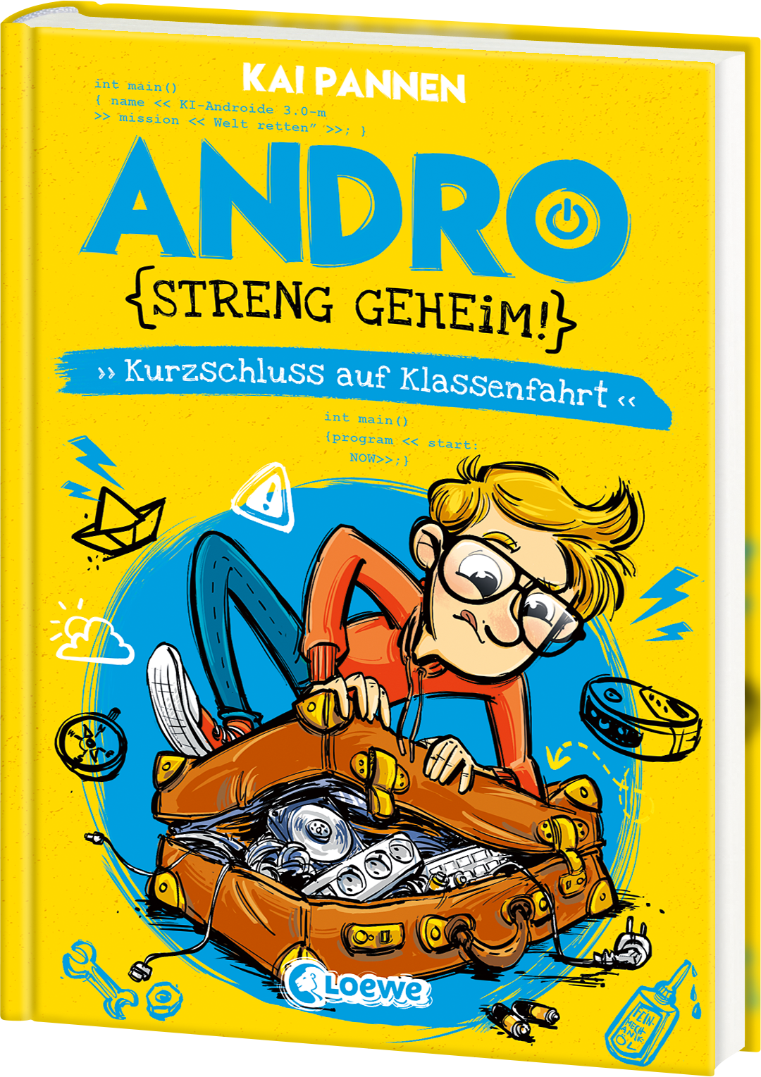 Andro, streng geheim! (Band 3) - Kurzschluss auf Klassenfahrt  9783743209848