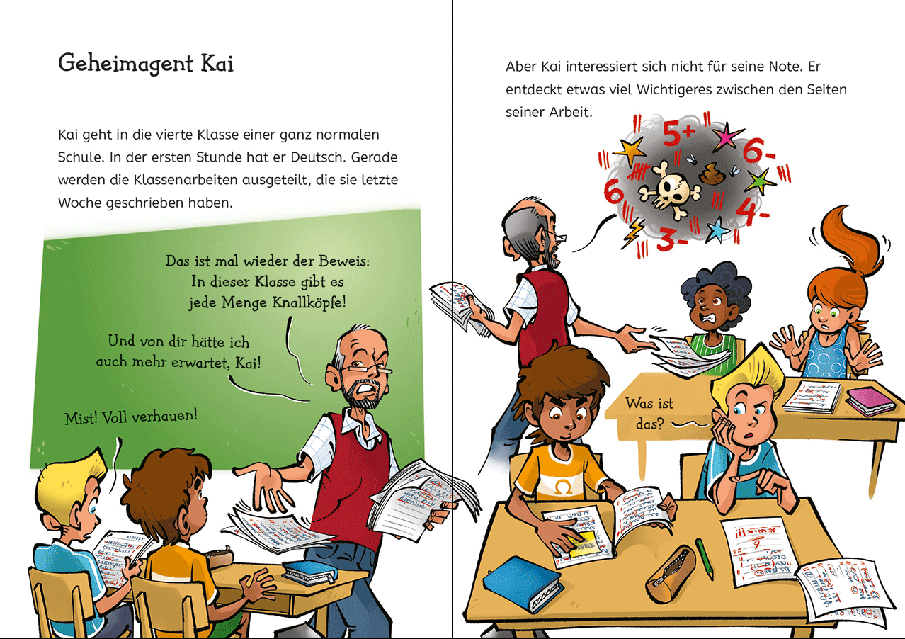 Leselöwen 3. Klasse - Geheimagent auf gefährlicher Mission 9783743218956_11