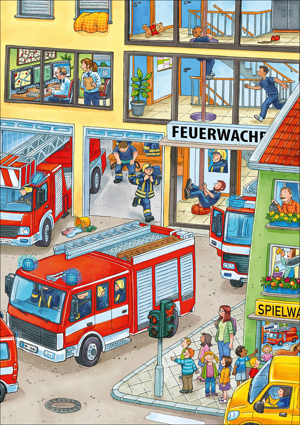 Wo ist das kleine Feuerwehrauto? 9783743210714_4