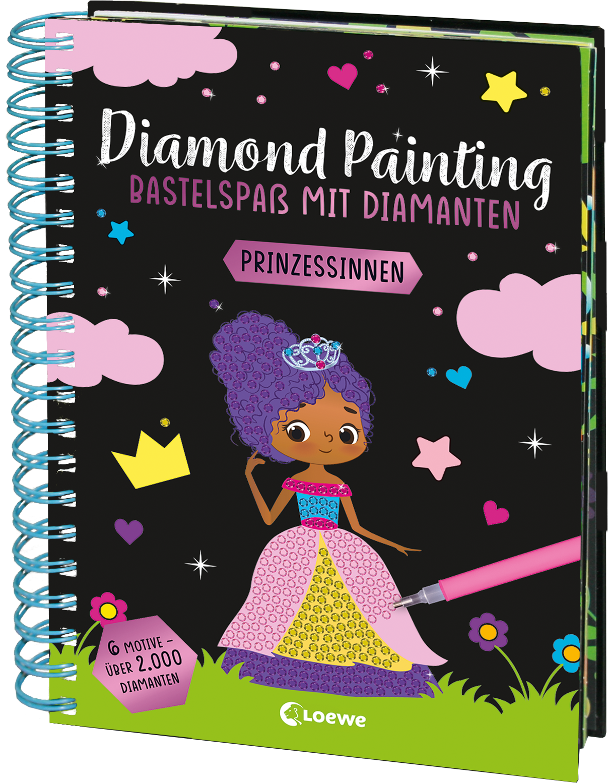 Diamond Painting - Bastelspaß mit Diamanten - Prinzessinnen 9783743215436