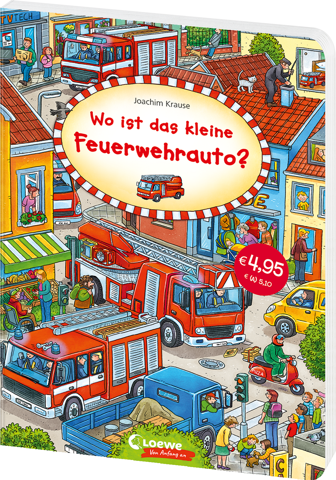 Wo ist das kleine Feuerwehrauto? 9783743210714