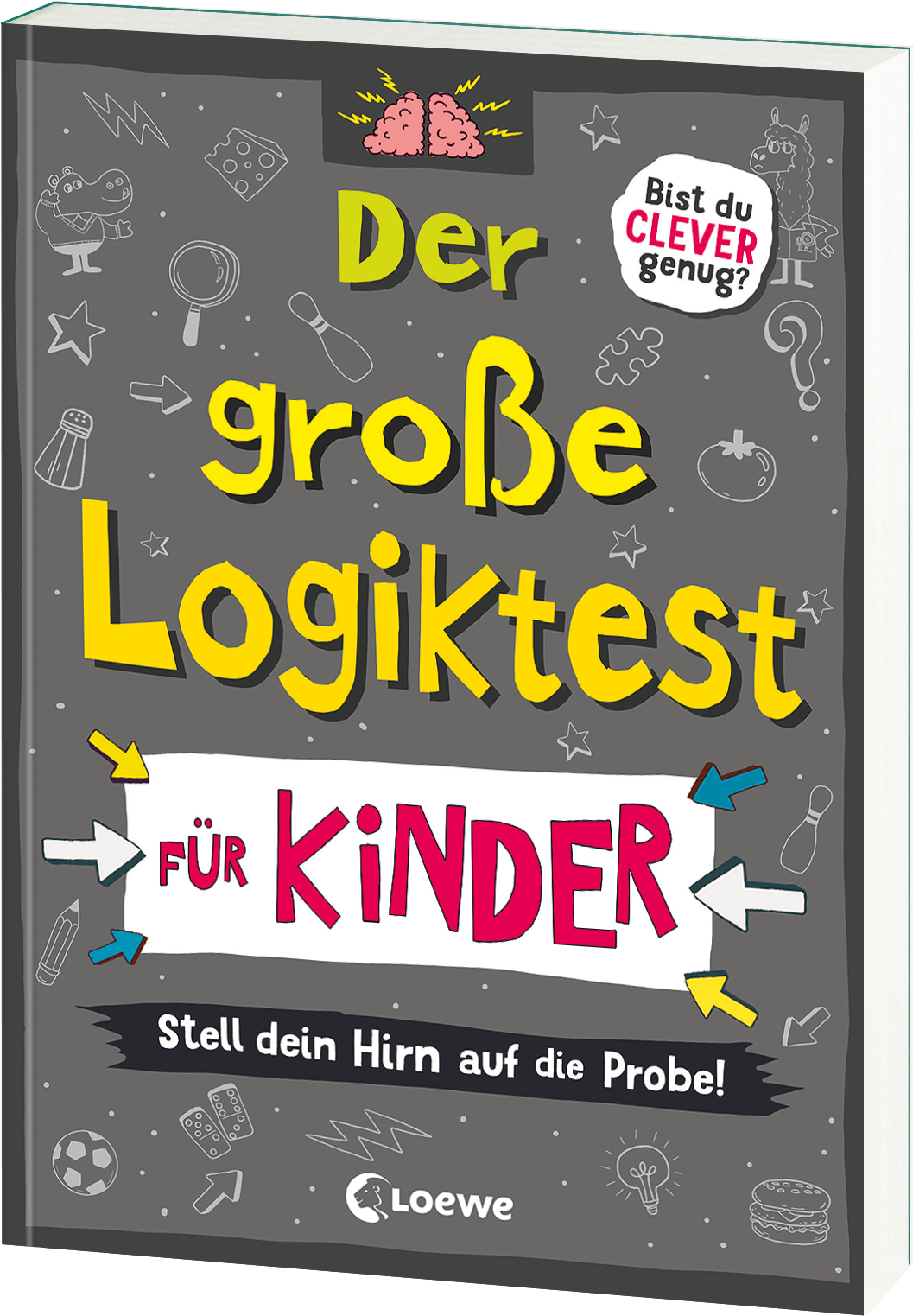 Der große Logiktest für Kinder - Stell dein Hirn auf die Probe! 9783743207912
