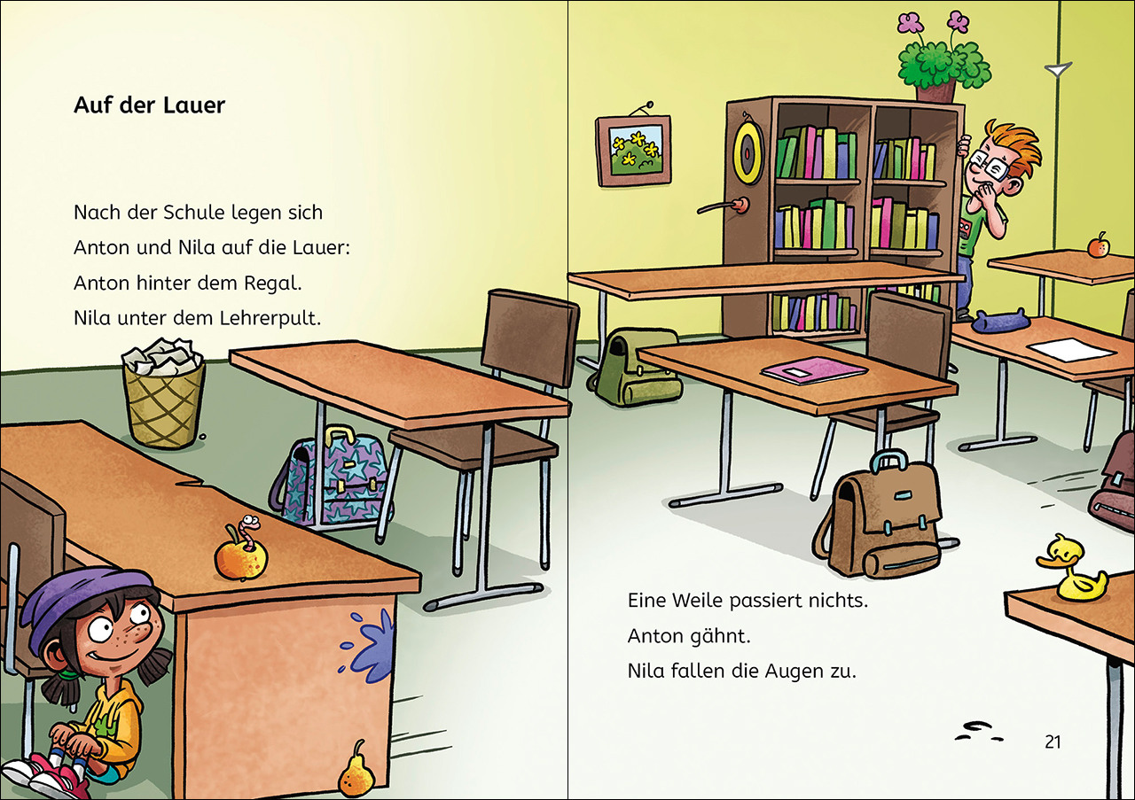 Leselöwen 1. Klasse - Ein Kobold im Klassenzimmer 9783743212879_1