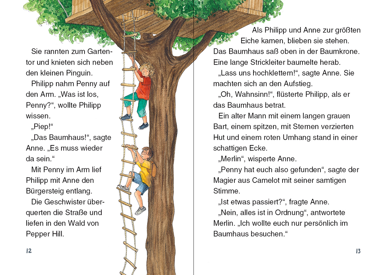 Das magische Baumhaus junior (Band 42) - Das rätselhafte schwarze Pferd 9783743223011_11