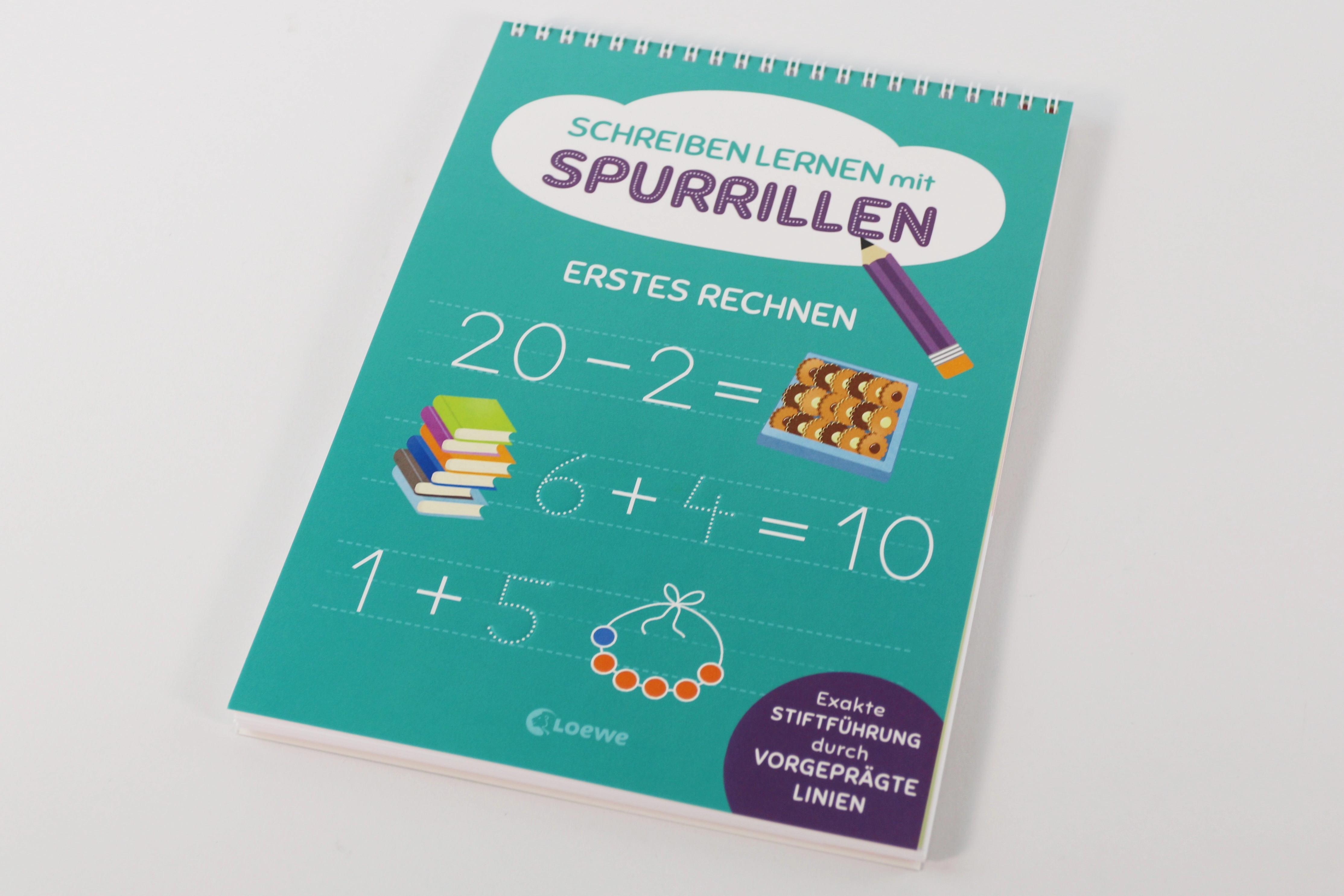 Schreiben lernen mit Spurrillen - Erstes Rechnen 9783743221512_03