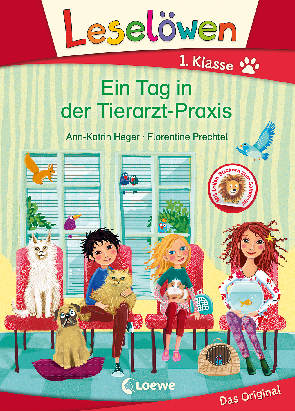 Leselöwen 1. Klasse - Ein Tag in der Tierarzt-Praxis 9783785589021