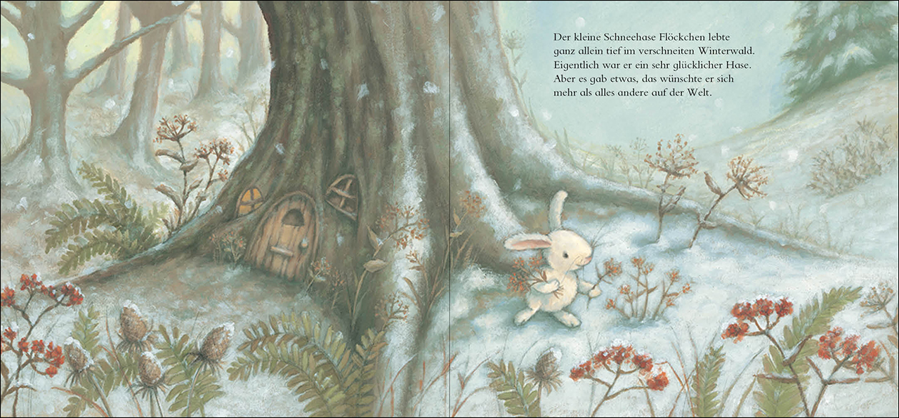 Der kleine Hase im Weihnachtswald 9783743211544_1