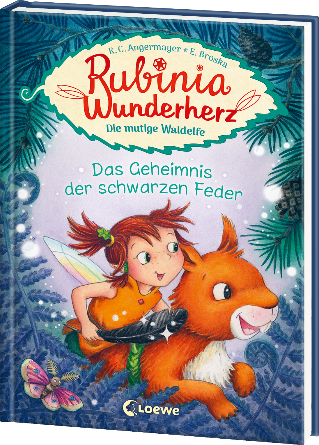 Rubinia Wunderherz, die mutige Waldelfe (Band 2) - Das Geheimnis der schwarzen Feder 9783743203570 Rubinia Wunderherz, die mutige Waldelfe (Band 2) - Das Geheimnis der schwarzen Feder 9783743203570
